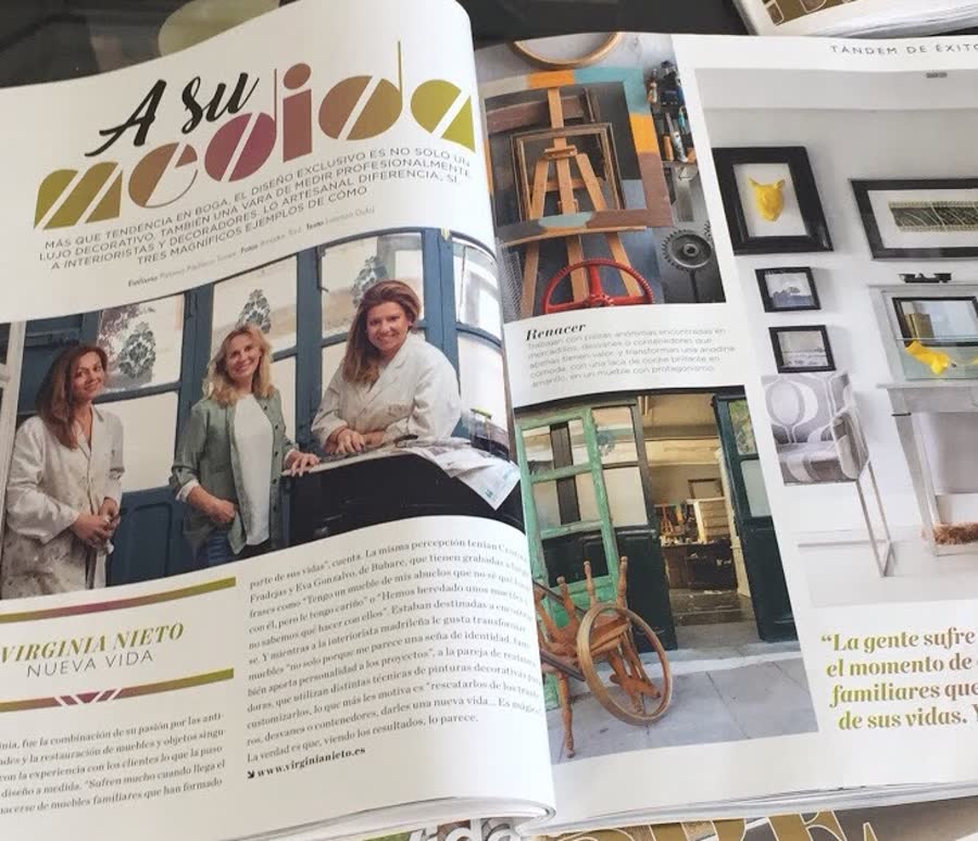 Bubare en la revista Interiores